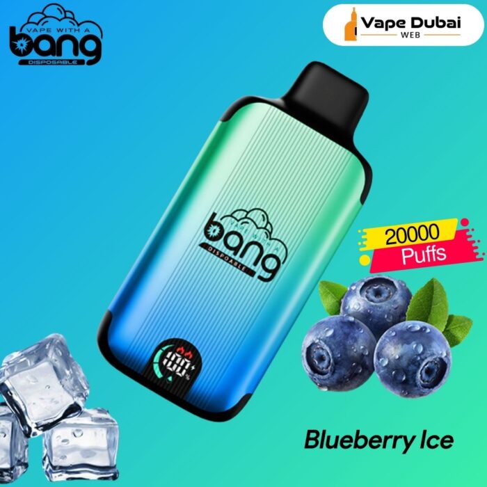Bang Disposable Vape Blueberry Ice 20000 Puffs