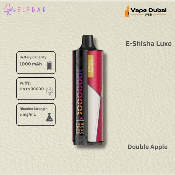 Elfbar E-Shisha Luxe Double Apple 30000 Puffs