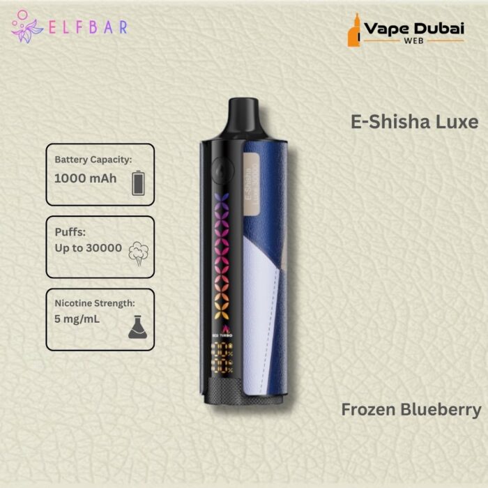 Elfbar E-Shisha Luxe Frozen Blueberry 30000 Puffs