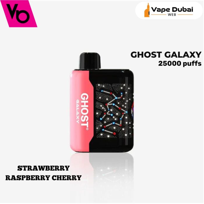 Ghost Galaxy STRAWBERRY RASPBERRY CHERRY 25000 Puffs