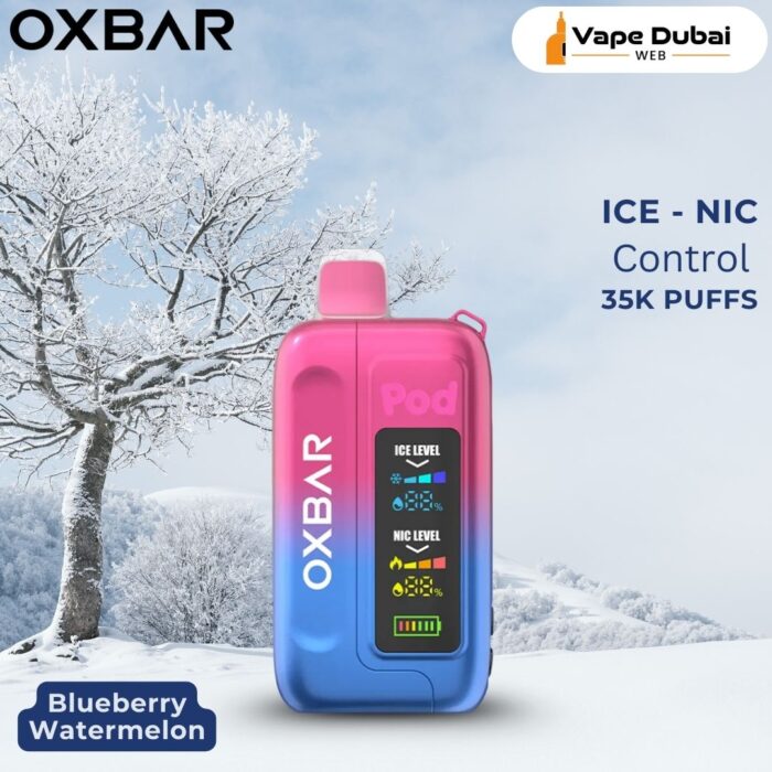 Oxbar Ice Nic Control Blueberry Watermelon 35000 Puffs