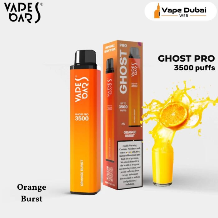 Vape Bar Ghost Pro Orange Burst 3500 Puffs