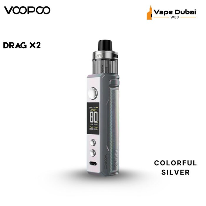 Voopoo Drag X2 Colorful Silver Pod