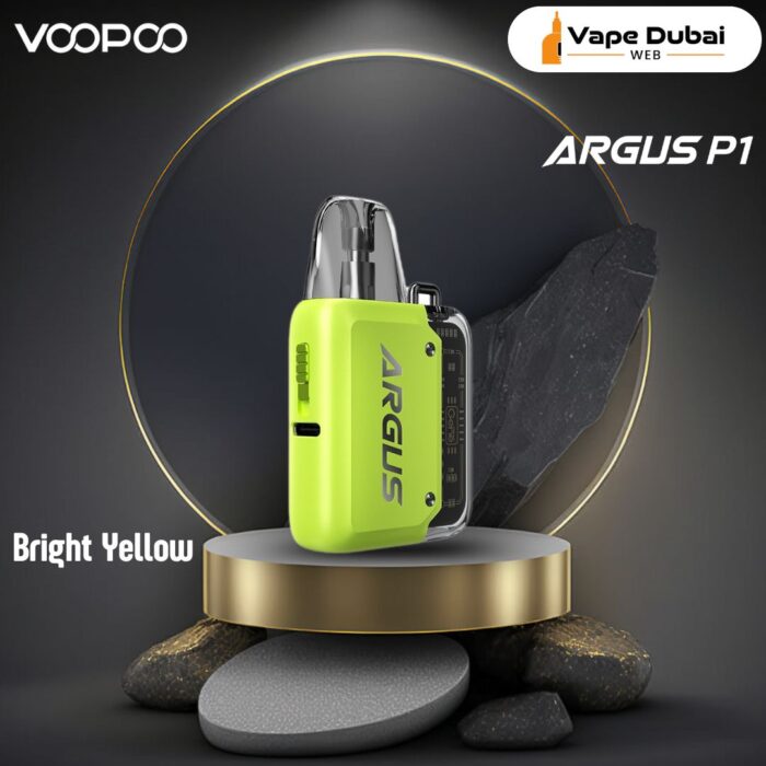 voopoo argus p1 Bright Yellow pod kit