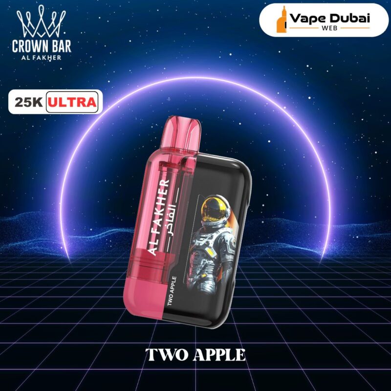 AL FAKHER CROWN BAR TWO APPLE 25K Ultra