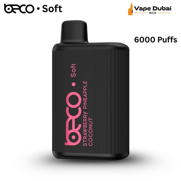 BECO Soft Strawberry Pineapple Coconut 6000 Puffs