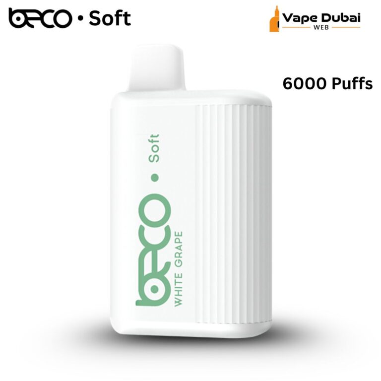 BECO Soft White Grape 6000 Puffs