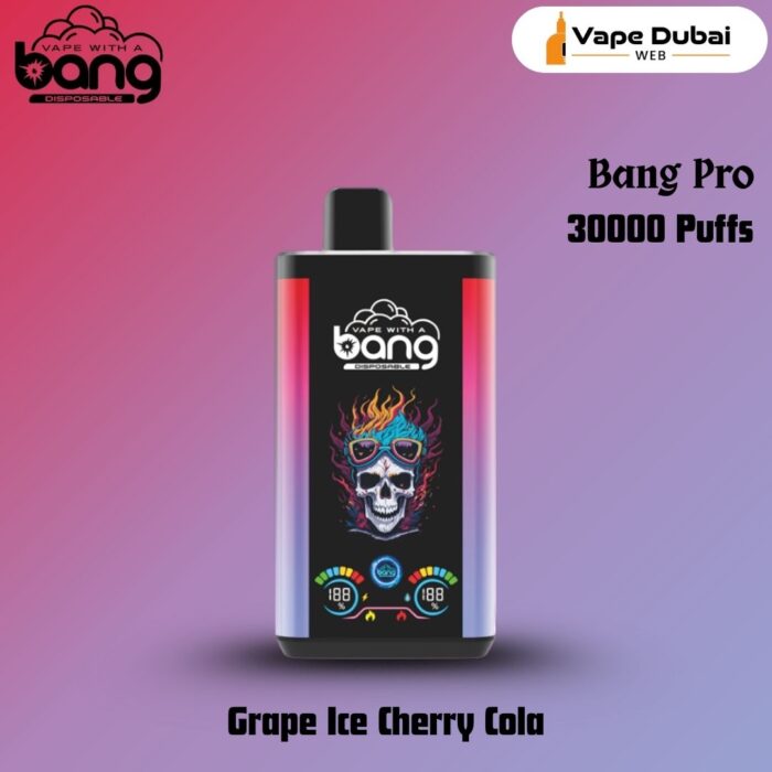 Bang Pro Grape Ice Cherry Cola 30000 Puffs