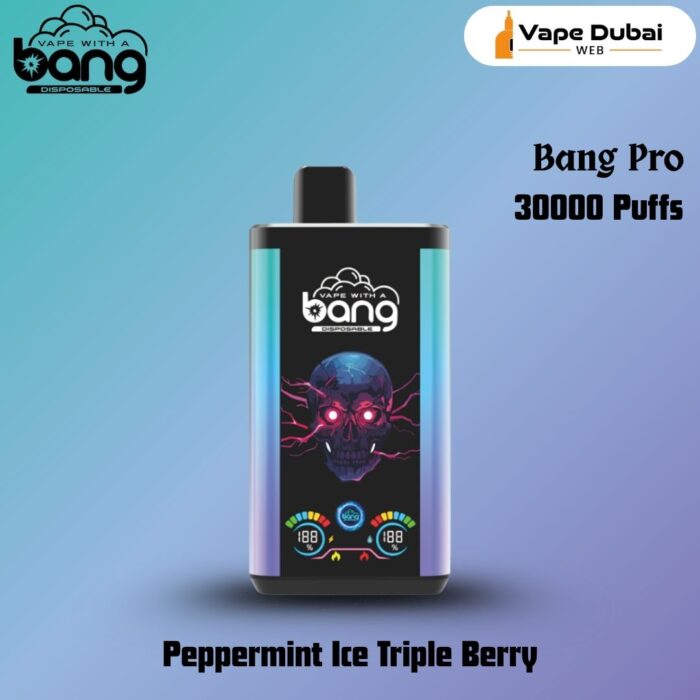 Bang Pro Peppermint Ice Triple Berry 30000 Puffs
