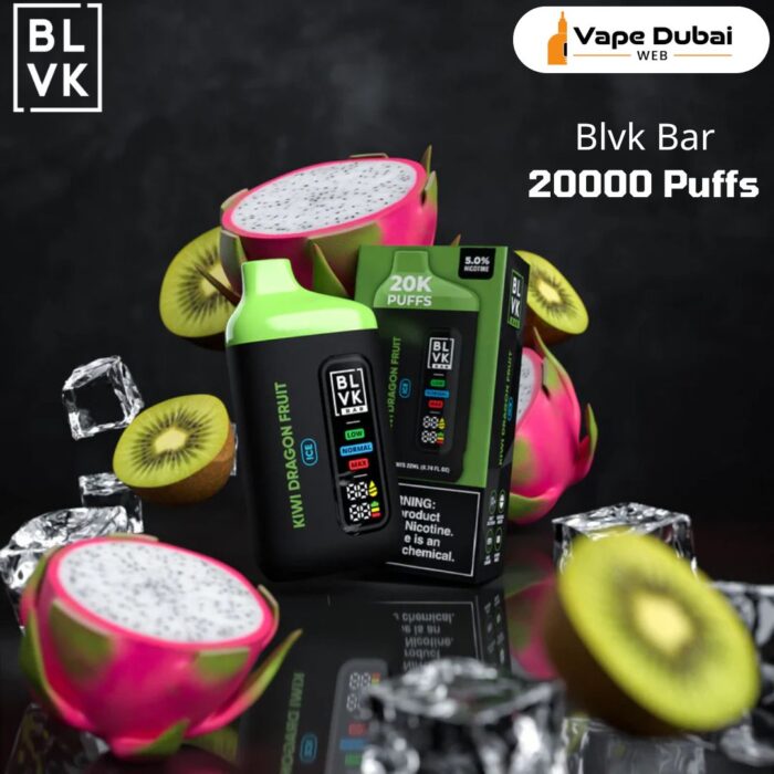 Blvk Bar Kiwi Dragon Fruit Ice 20000 Puffs