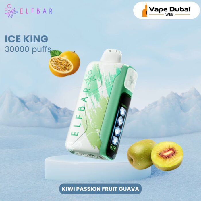 Elfbar Ice King Kiwi Passion Fruit Guava 30000 Puffs