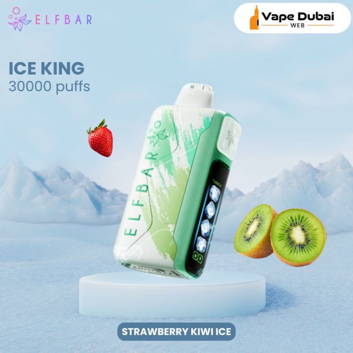 Elfbar Ice King Strawberry Kiwi Ice 30000 Puffs