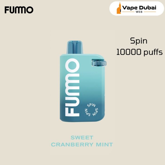 Fummo Spin sweet cranberry mint 10000 Puffs