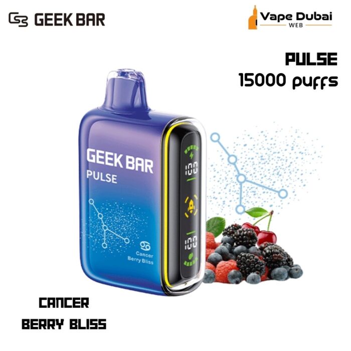 Geekbar Pulse Cancer Berry Bliss 15000 Puffs