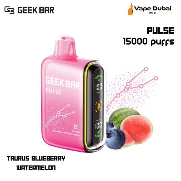 Geekbar Pulse Taurus Blueberry Watermelon 15000 Puffs