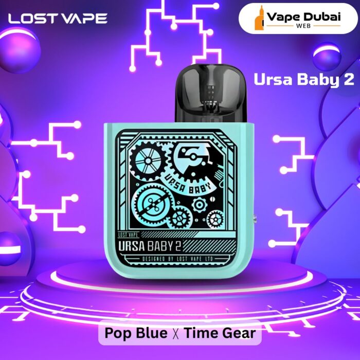 Lost Vape Ursa Baby 2 Pop Blue ☓ Time Gear Pod Kit