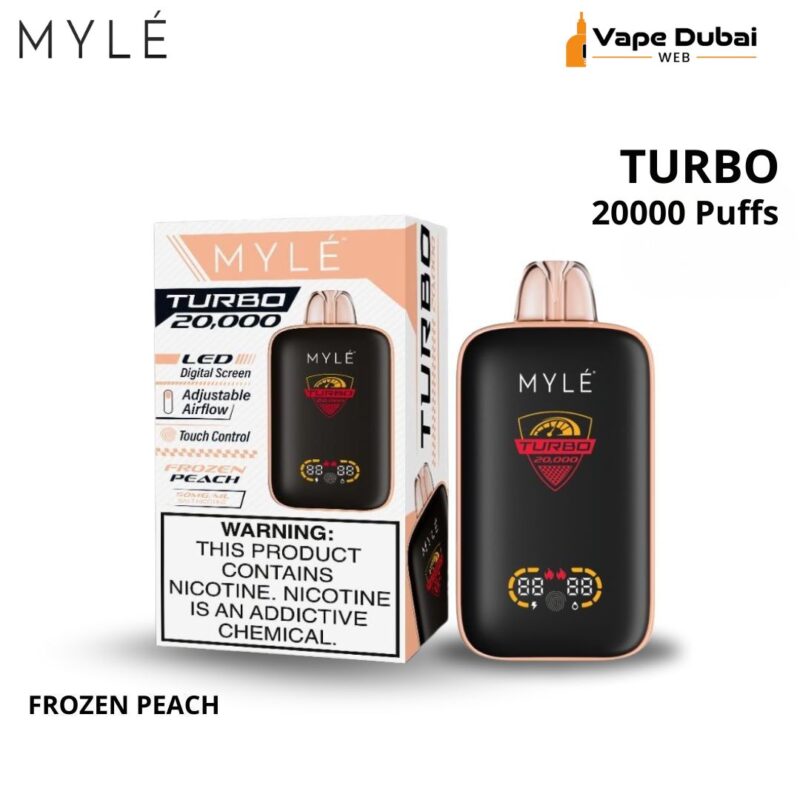 MYLE Turbo Frozen Peach 20000 Puffs