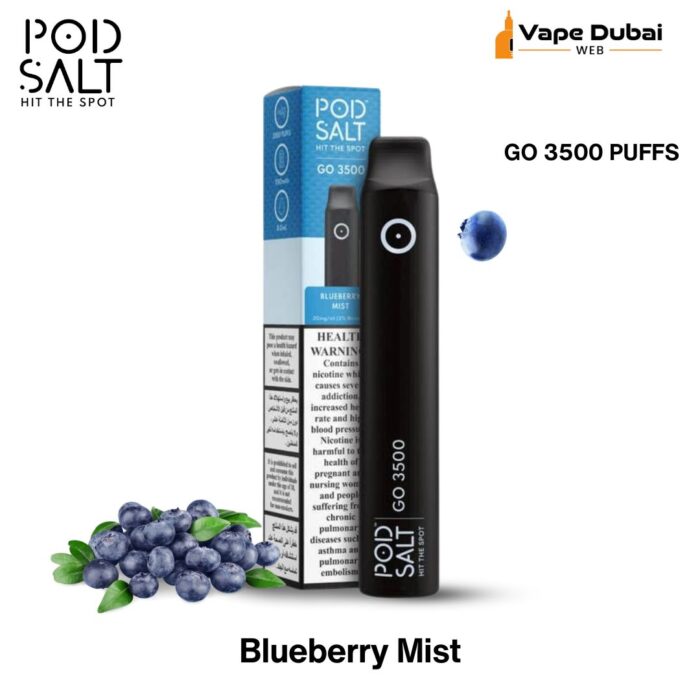 Pod Salt Go Blueberry Mist 3500 Puffs