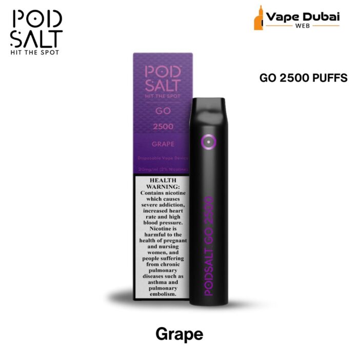 Pod Salt Go Grape 2500 Puffs