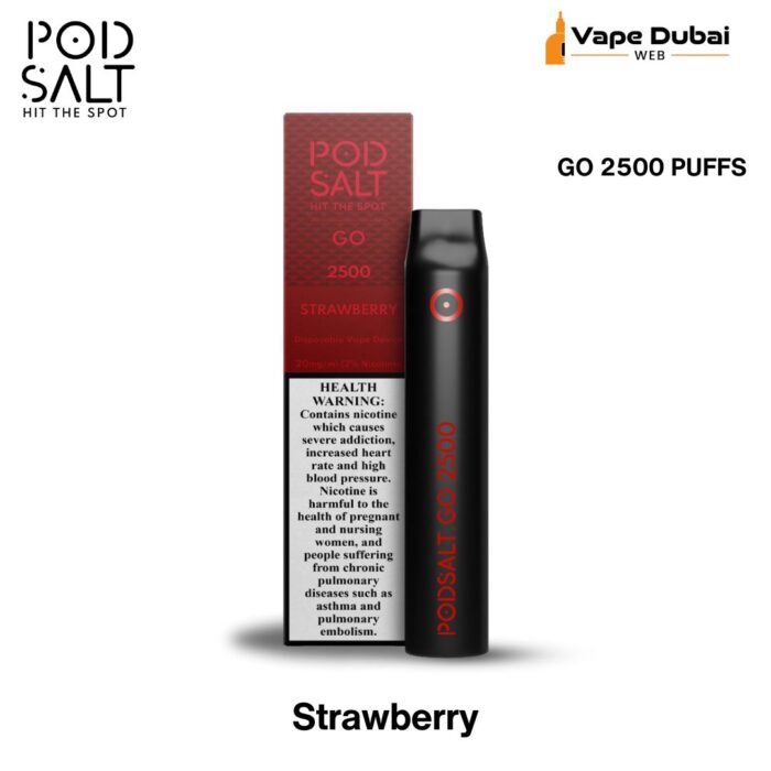 Pod Salt Go Strawberry 2500 Puffs