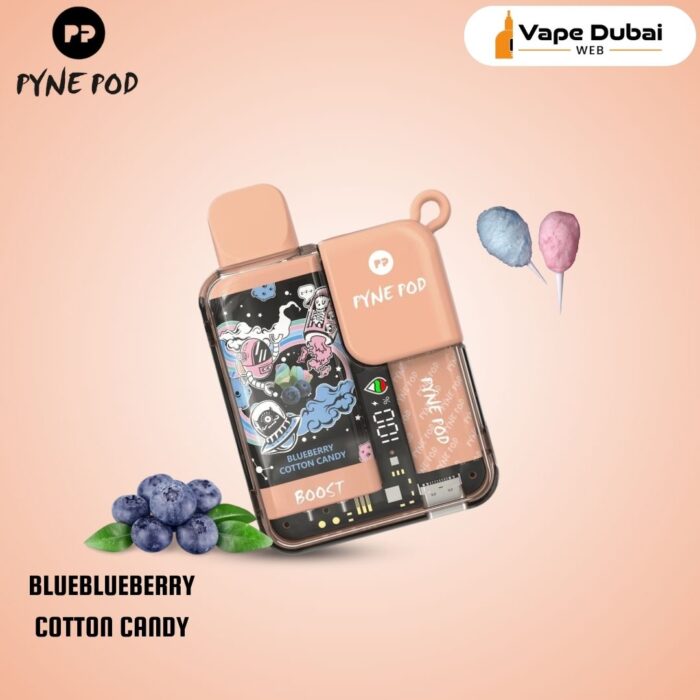 Pyne Pod Boost BLUEBLUEBERRY COTTON CANDY 8500 Puffs