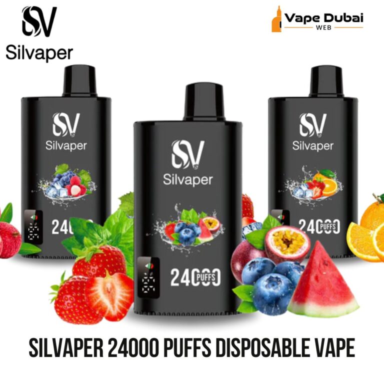 SILVAPER 24000 PUFFS DISPOSABLE VAPE