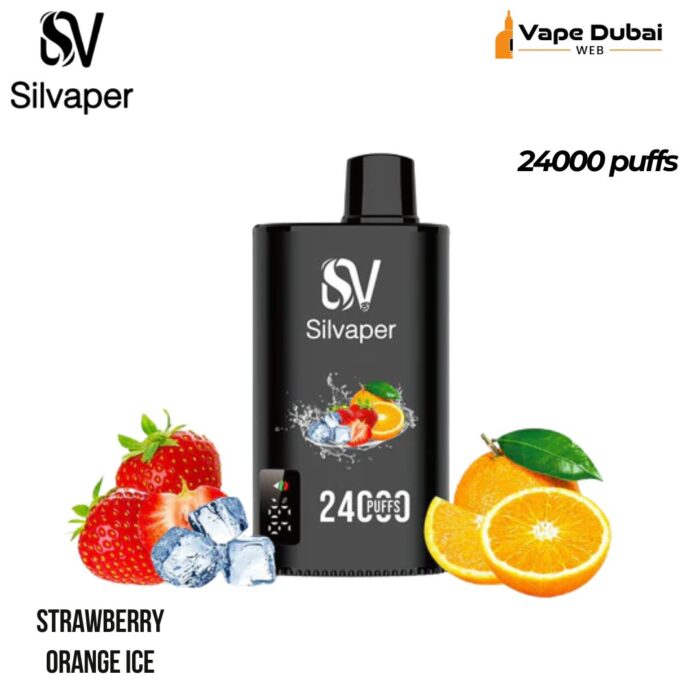 SILVAPER Strawberry Orange Ice 24000 Puffs