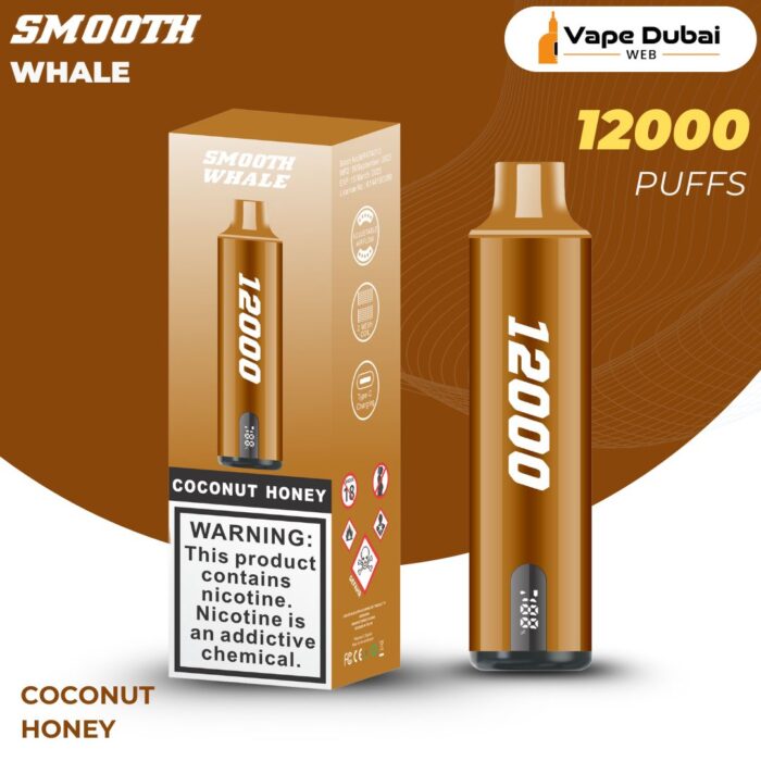 Smooth Whale Coconut honey 12000 Puffs
