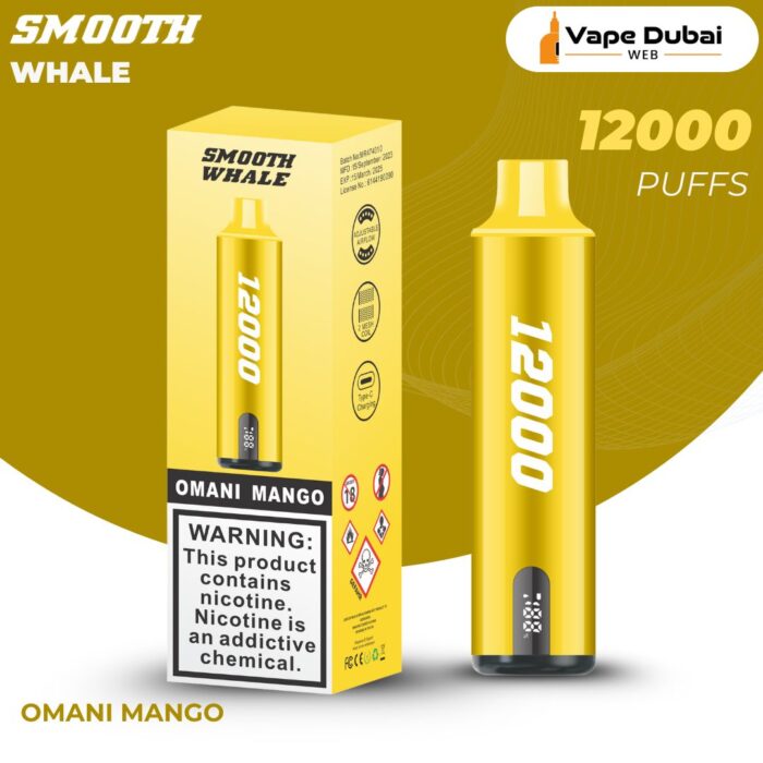 Smooth Whale Omani Mango 12000 Puffs