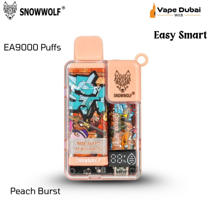 Snowwolf Easy Smart Peach Burst EA9000 Puffs