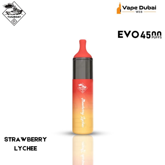 TUGBOAT EVO STRAWBERRY LYCHEE 4500 Puffs