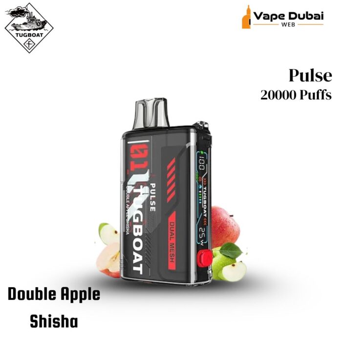Tugboat Pulse Double Apple Shisha 20000 Puffs