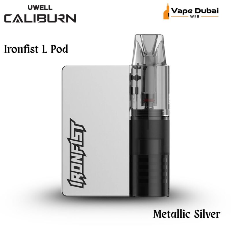 UWELL Caliburn Ironfist L Metallic Silver Pod