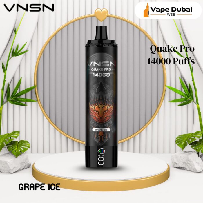 VNSN Quake Pro GRAPE ICE 14000 Puffs