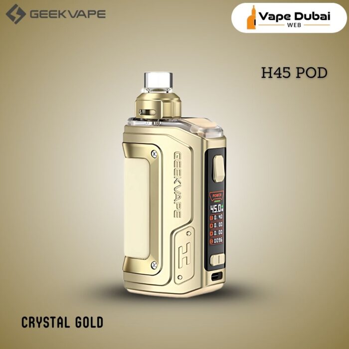 GEEKVAPE H45 POD MOD Crystal Gold