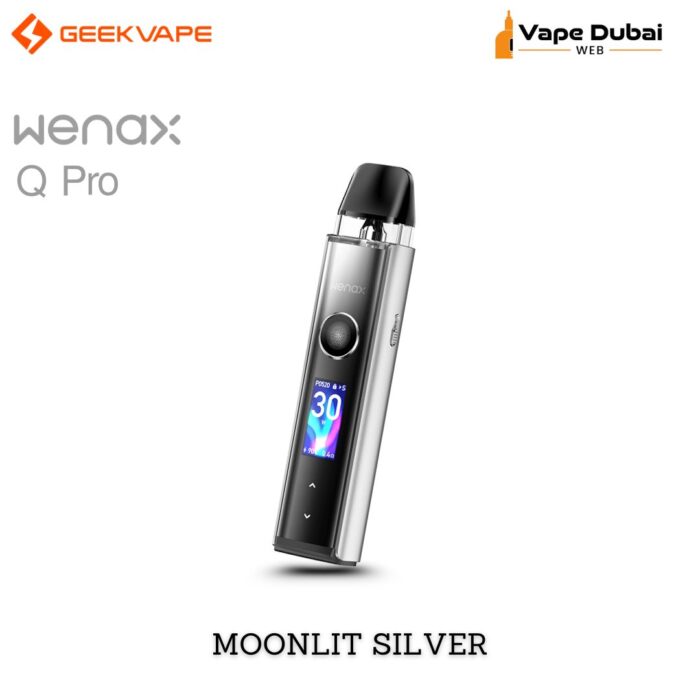 GeekVape Wenax Q Pro Moonlit Silver