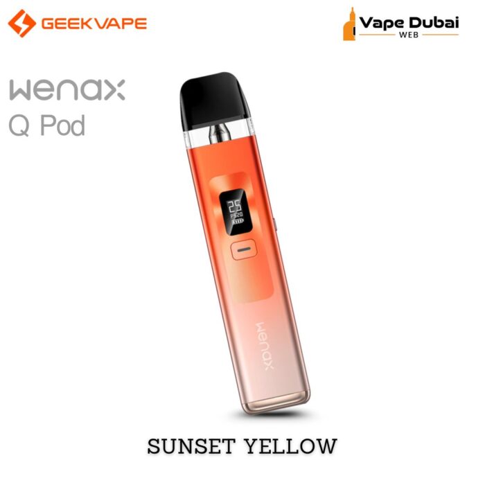 Geekvape Wenax Q Pod Sunset Yellow