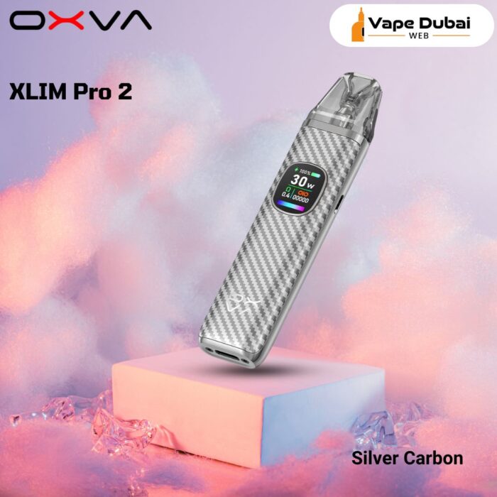 OXVA XLIM Pro 2 Kit Silver Carbon