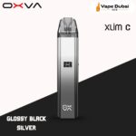 OXVA Xlim C Glossy Black Silver Pod