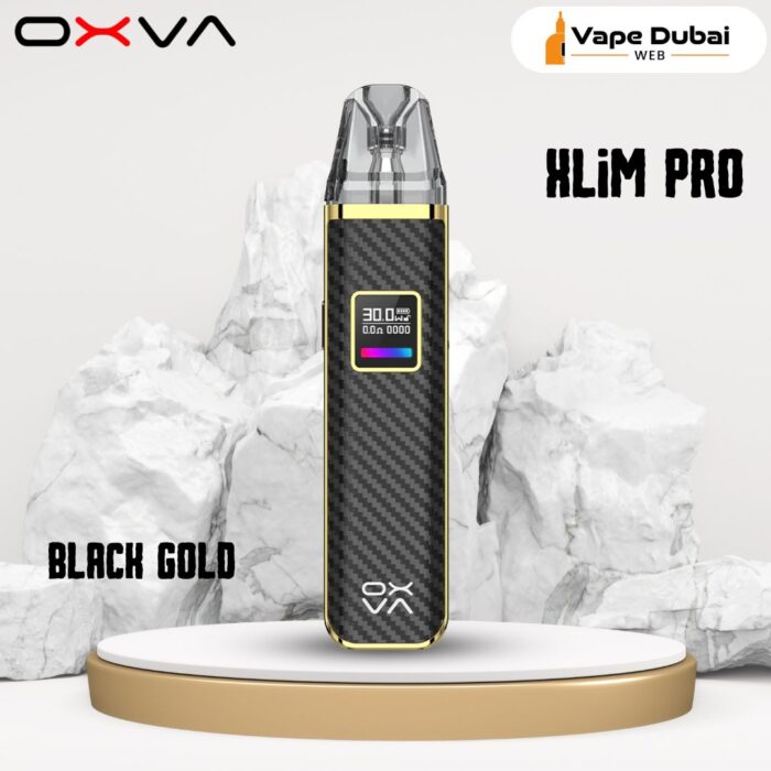 OXVA Xlim Pro Pod Kit Black Gold