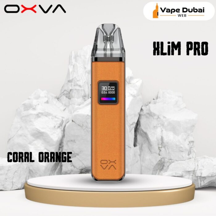 OXVA Xlim Pro Pod Kit Coral Orange