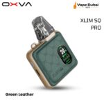 Oxva Xlim SQ Pro Pod Kit Green Leather