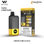 Wave Turbo FROZEN BLUE RAZ 25000 Puffs