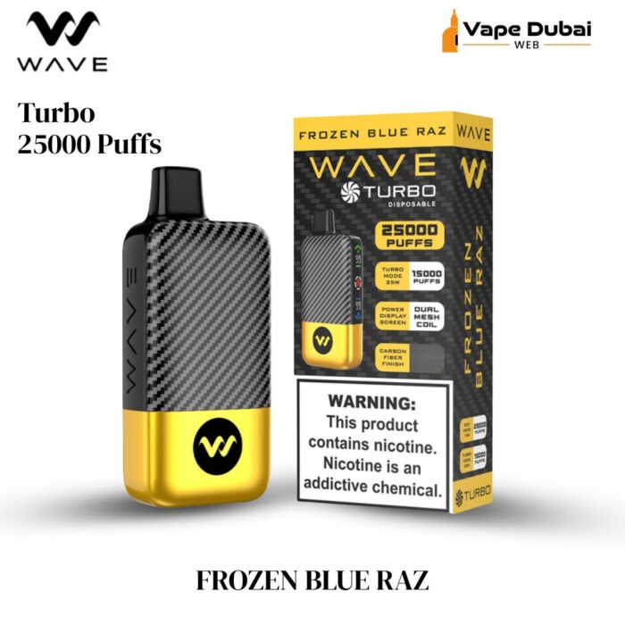 Wave Turbo FROZEN BLUE RAZ 25000 Puffs