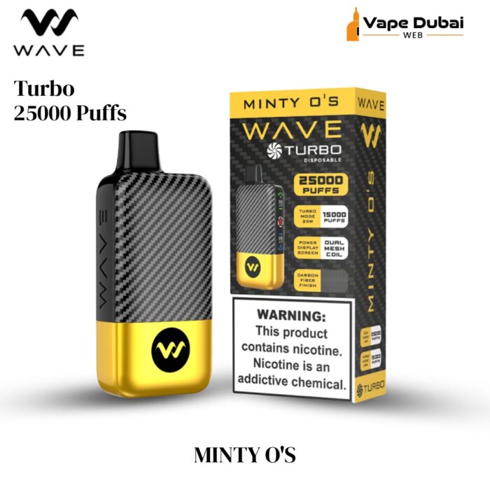 Wave Turbo MINTY O'S 25000 Puffs