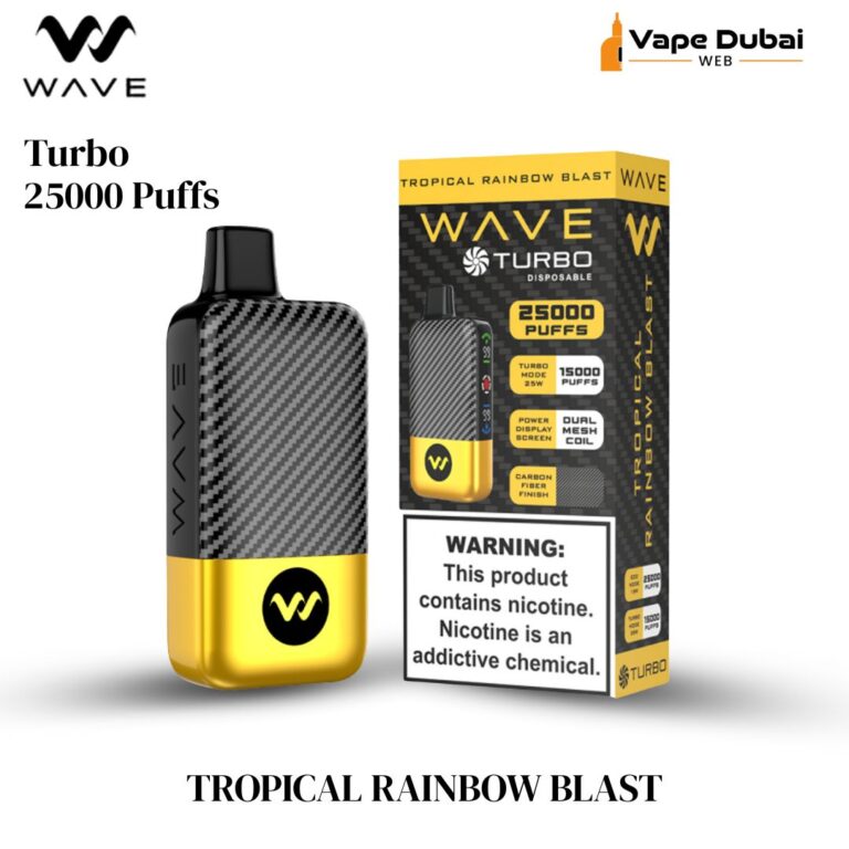 Wave Turbo TROPICAL RAINBOW BLAST 25000 Puffs