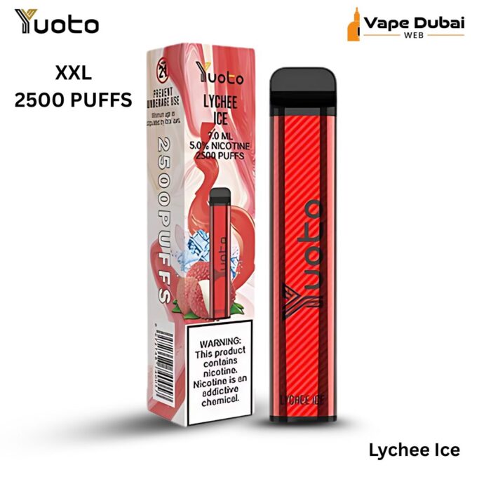 YUOTO XXL Lychee Ice 2500 Puffs