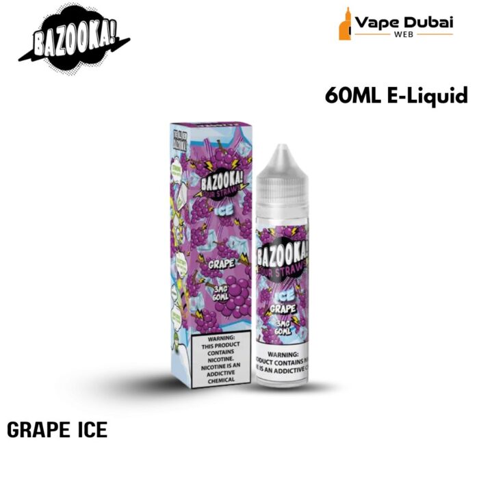 BAZOOKA Grape Ice 60ML E-Liquid