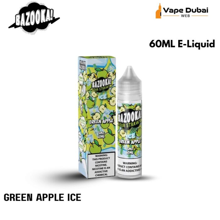 BAZOOKA Green Apple Ice 60ML E-Liquid