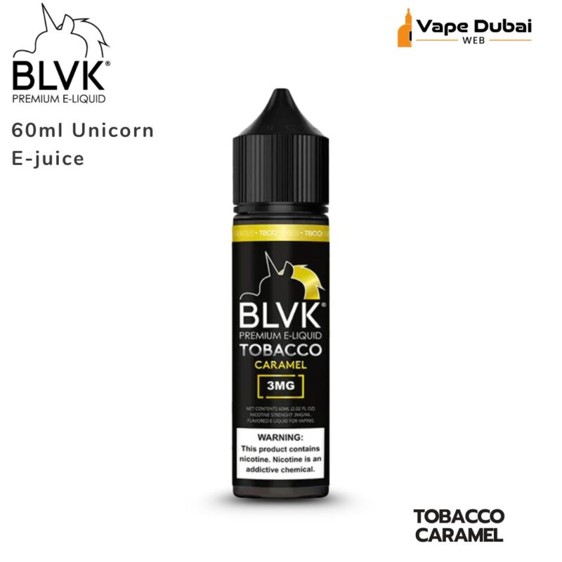 BLVK Tobacco Caramel 60ml Unicorn E-juice